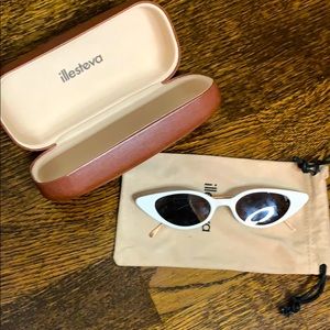 Illesteva skinny glasses